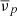 $ \overline\nu_p $